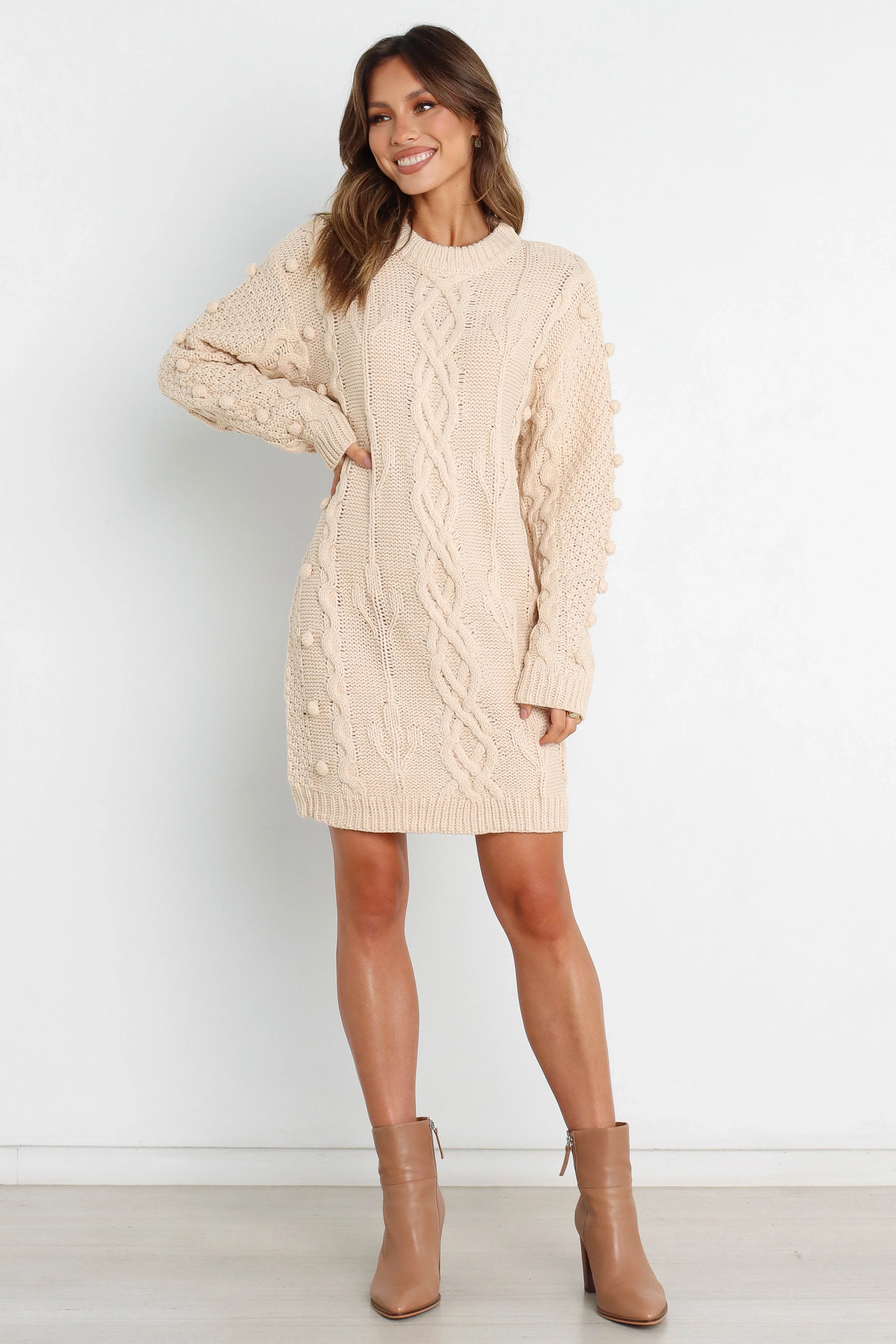 Mona Dress Cream