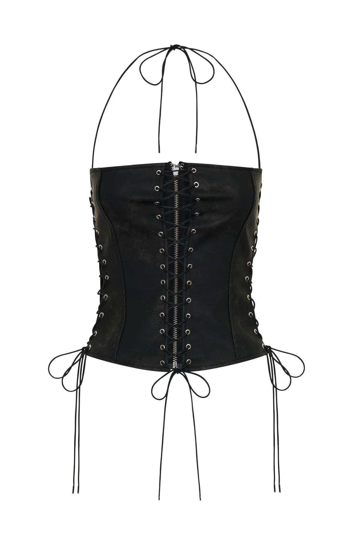 Glow All Night Bustier Black