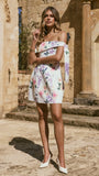 Delta Mini Dress Botanical Bloom