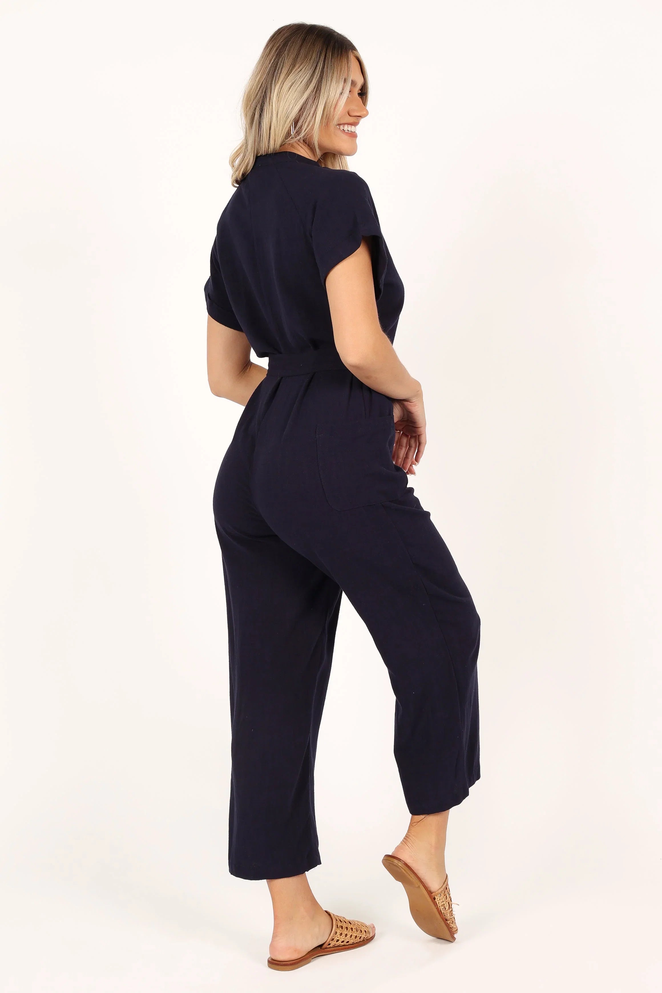 Archie Jumpsuit Navy