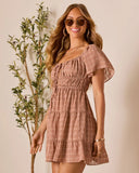 Pure Essence Tiered Babydoll Dress