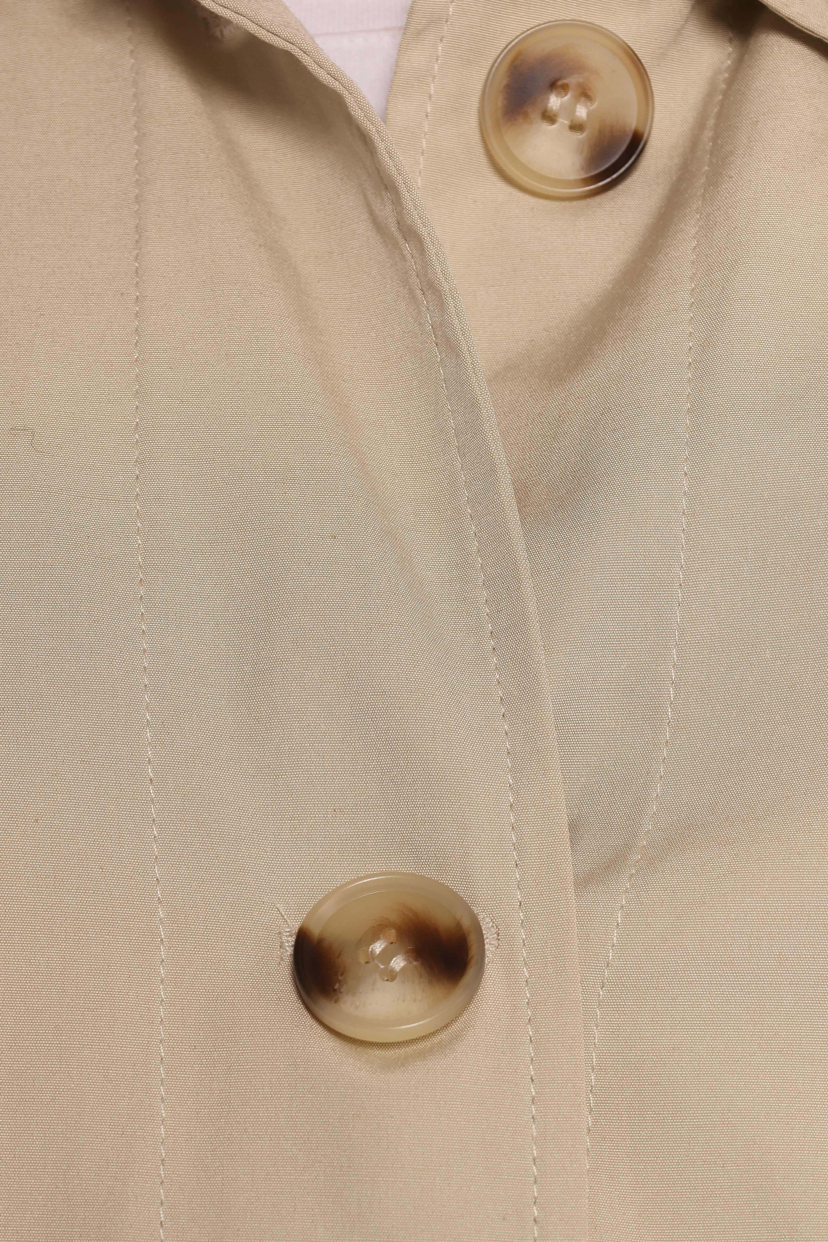 Stella Button Front Collar Jacket Taupe