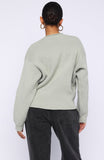 Snow Dreams Knit Sweater Sage