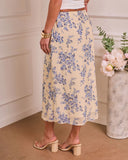Delicate Haze Floral Maxi Skirt