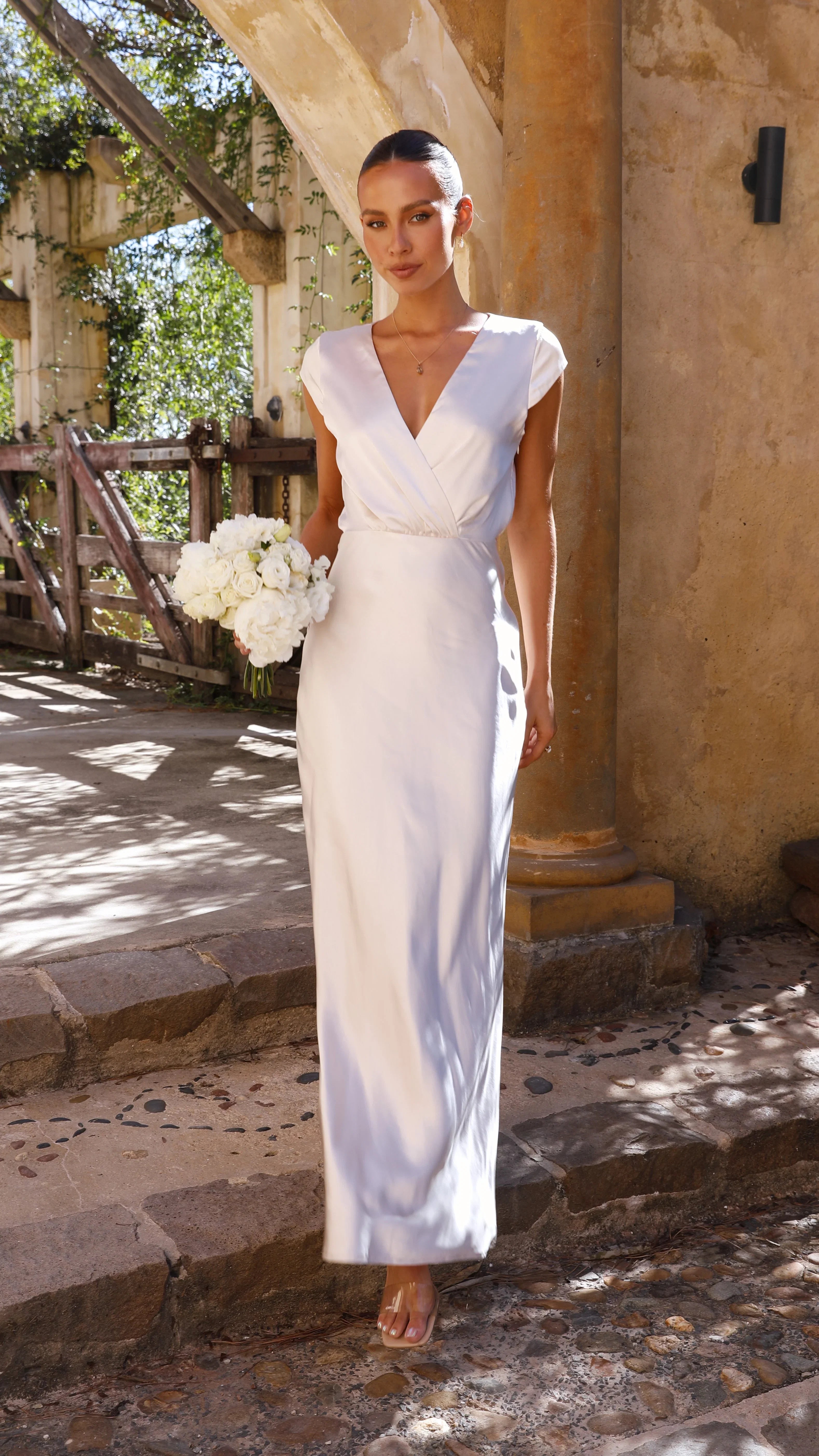 Selma Maxi Dress Champagne