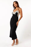 Alita Midi Dress Black