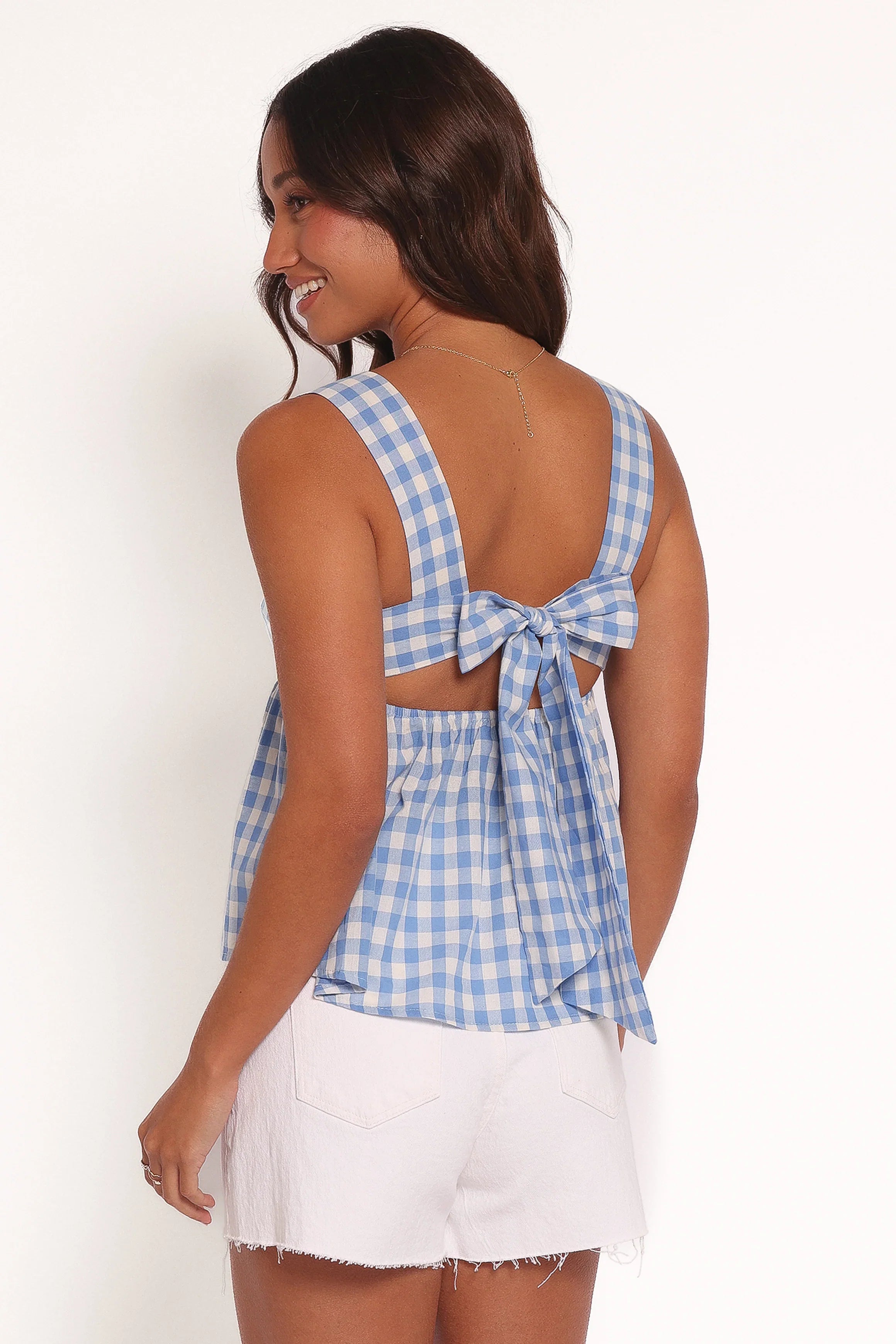 Chatham Top Blue Gingham