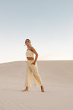 Clementine Pant Set Honeysuckle Yellow