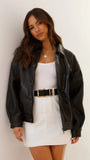 Kenny Bomber Jacket Jet Black