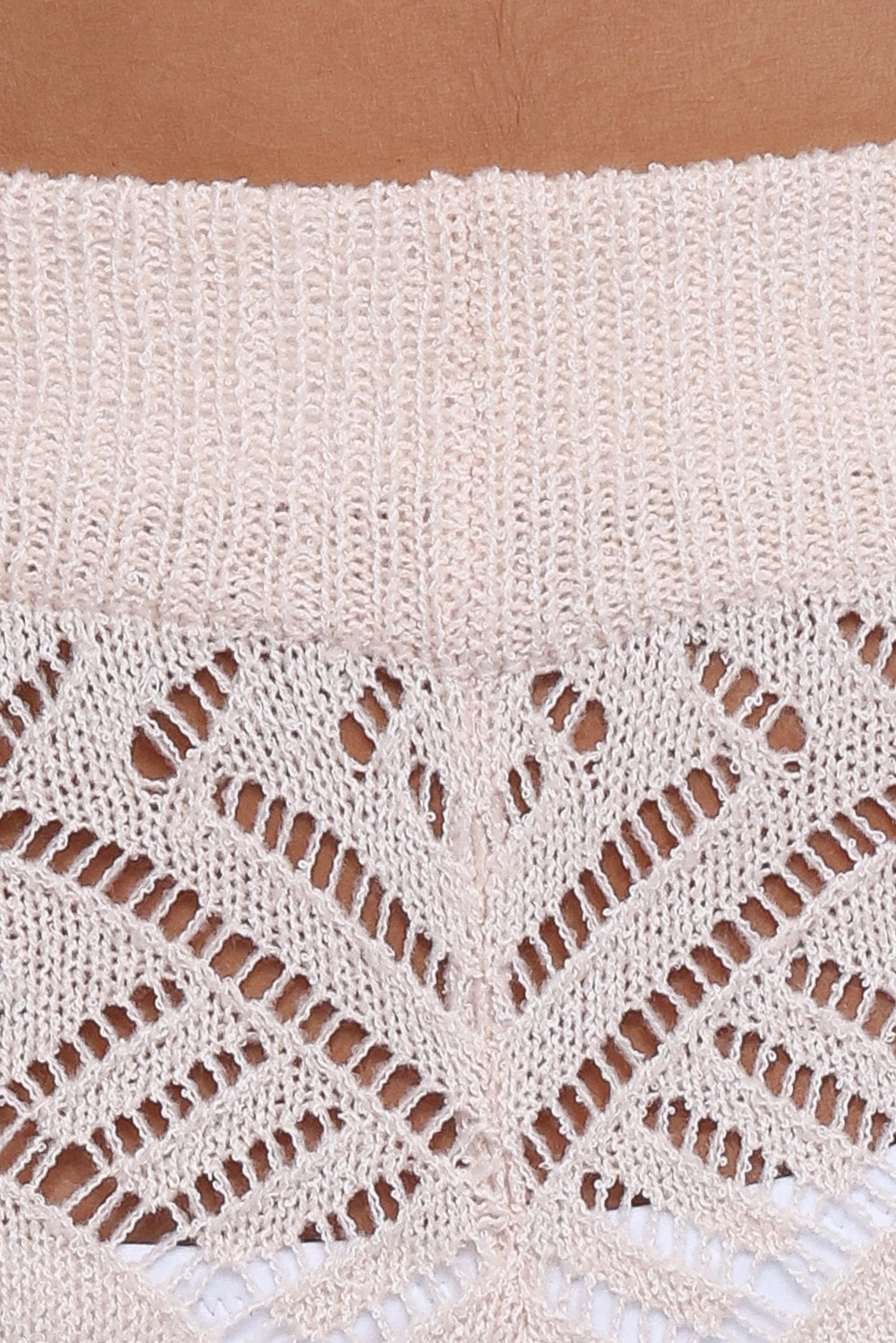 Briony Knit Pant Set Cream
