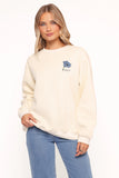 Flower Market Sweatshirt Cream