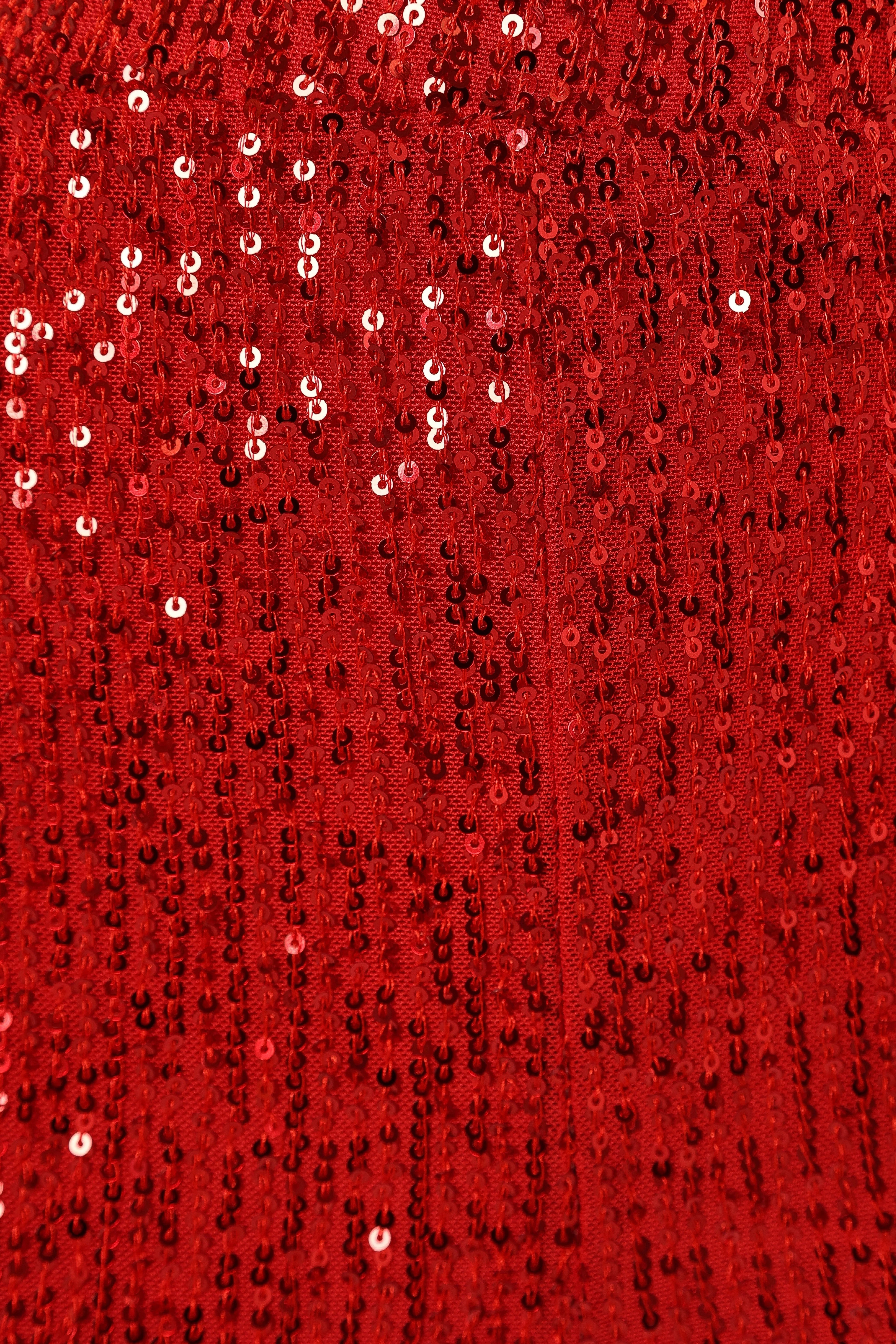Lilianna Sequin Flare Pant Red