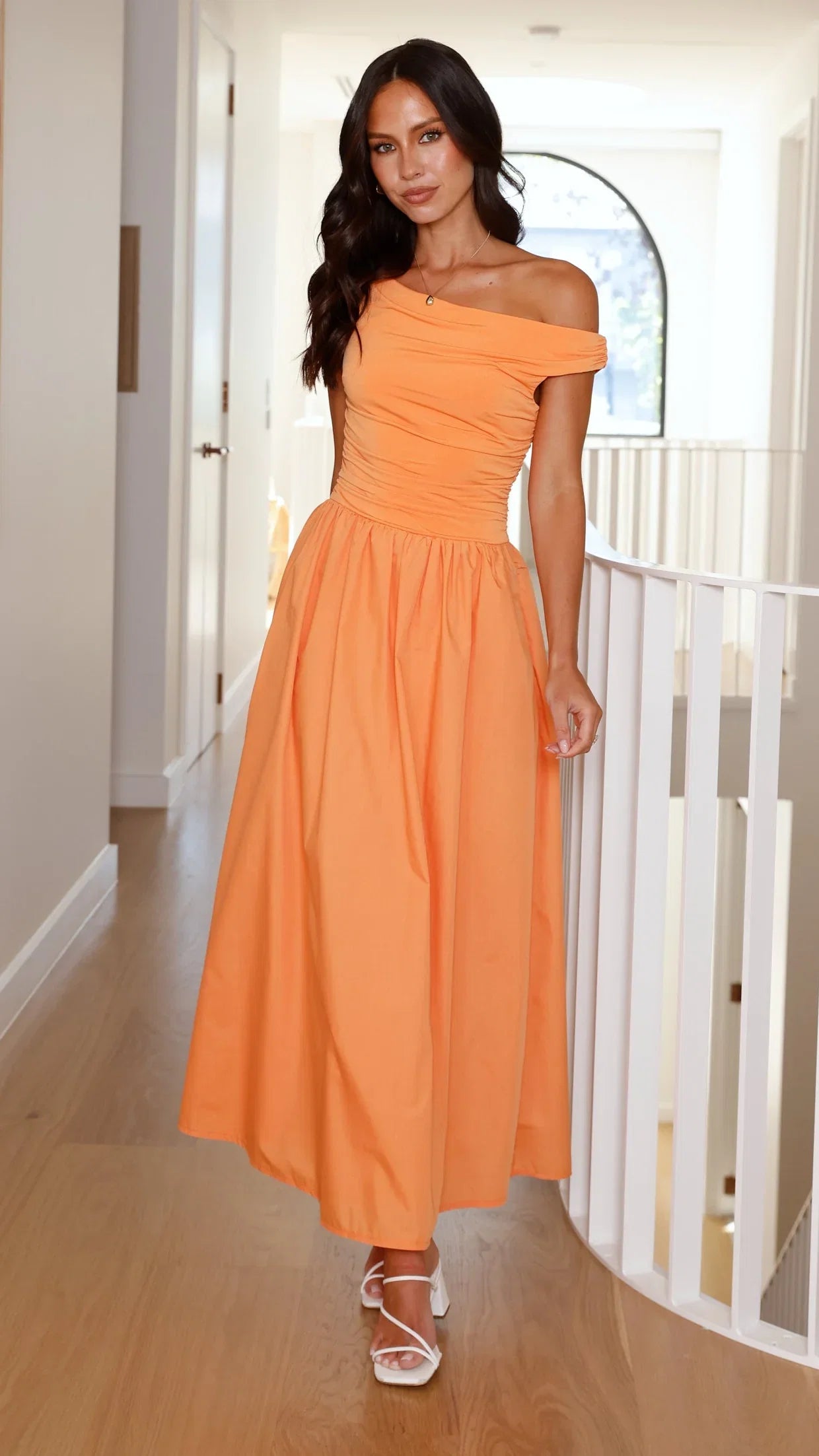 Immy Midi Dress Melon