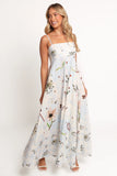 Emmeline Maxi Dress Blue Floral