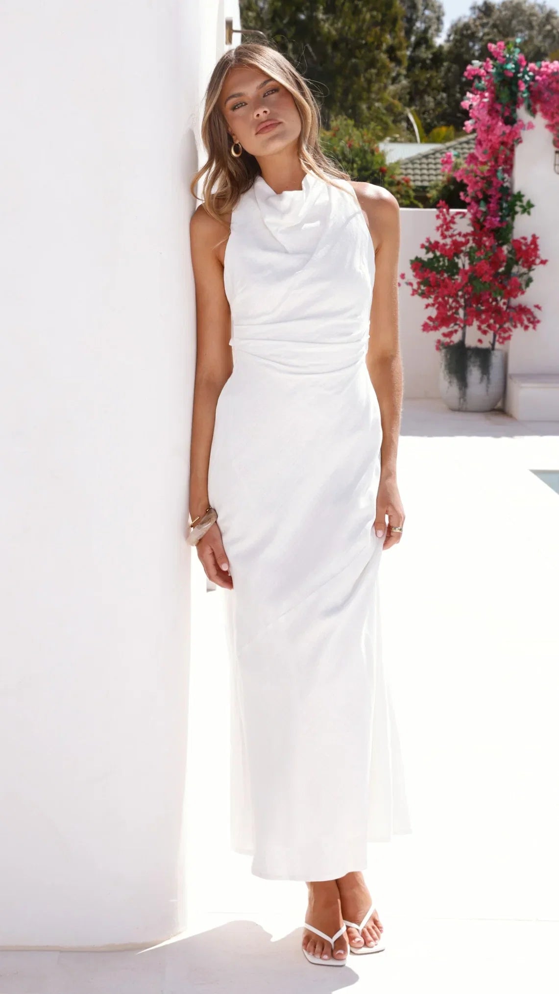 Velaris Maxi Dress White