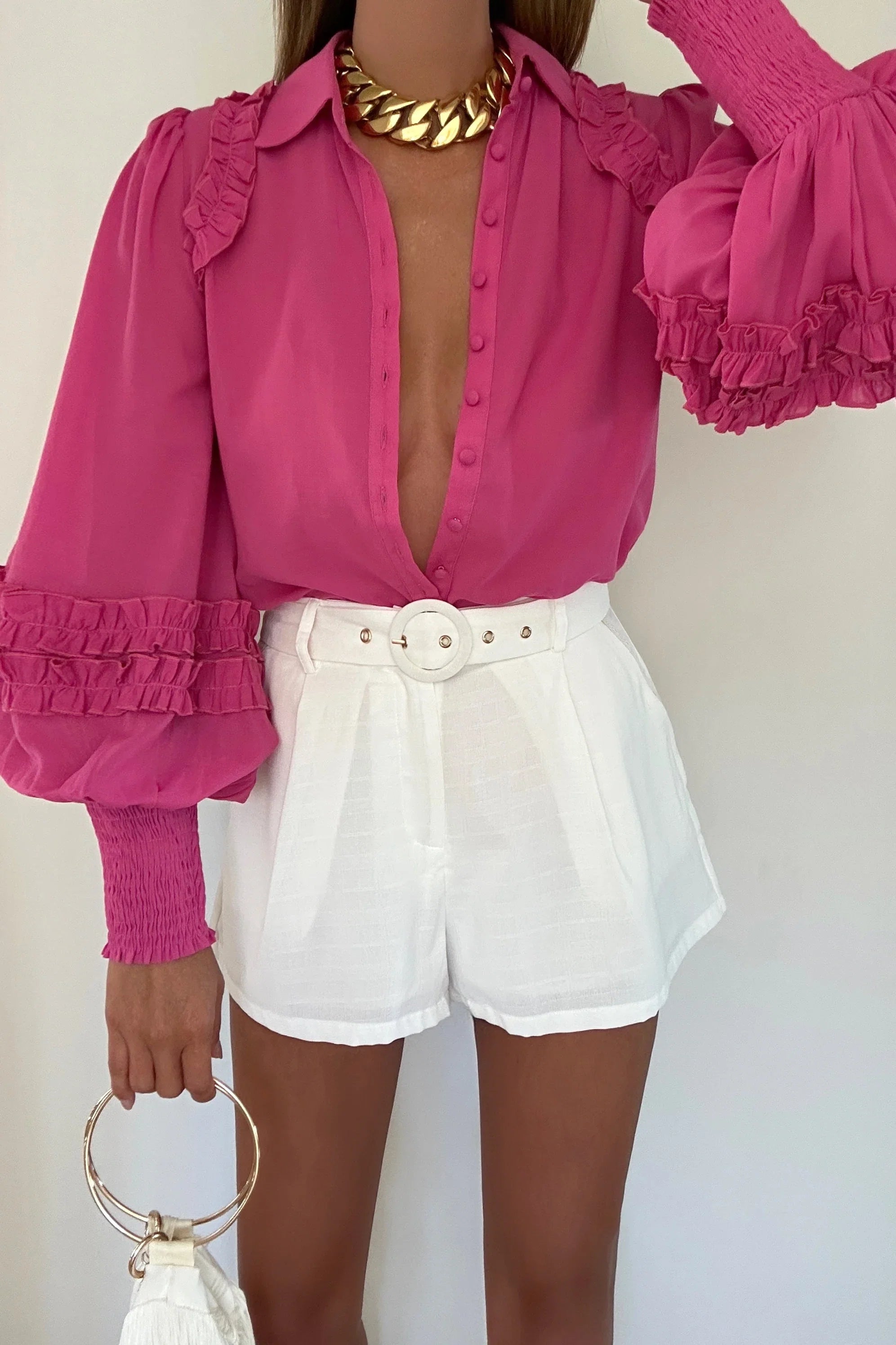 Bettina Shirt Fuchsia