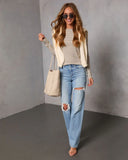 Midtown Muse Striped Long Sleeve Top
