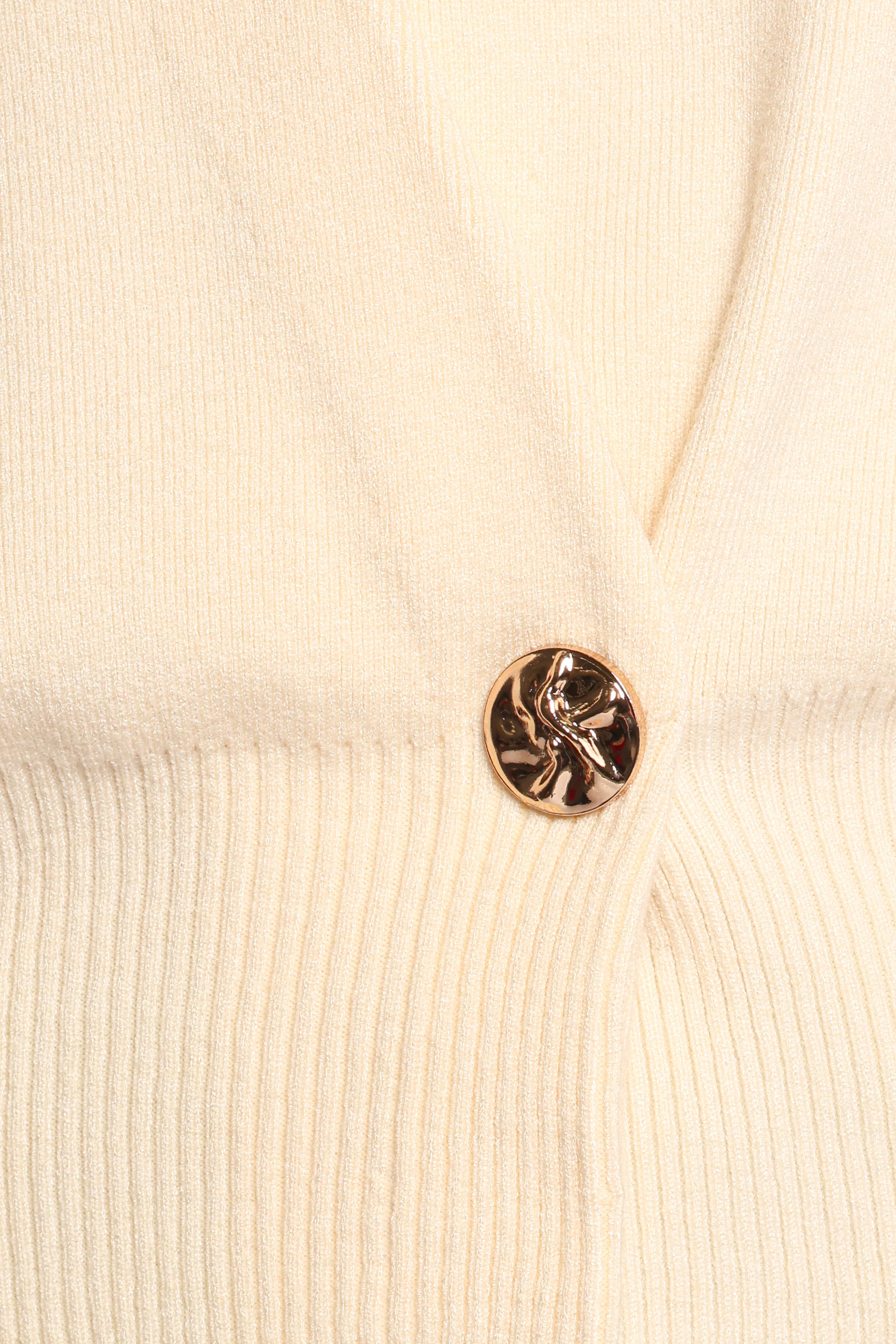 Caterina Button Cardigan Cream