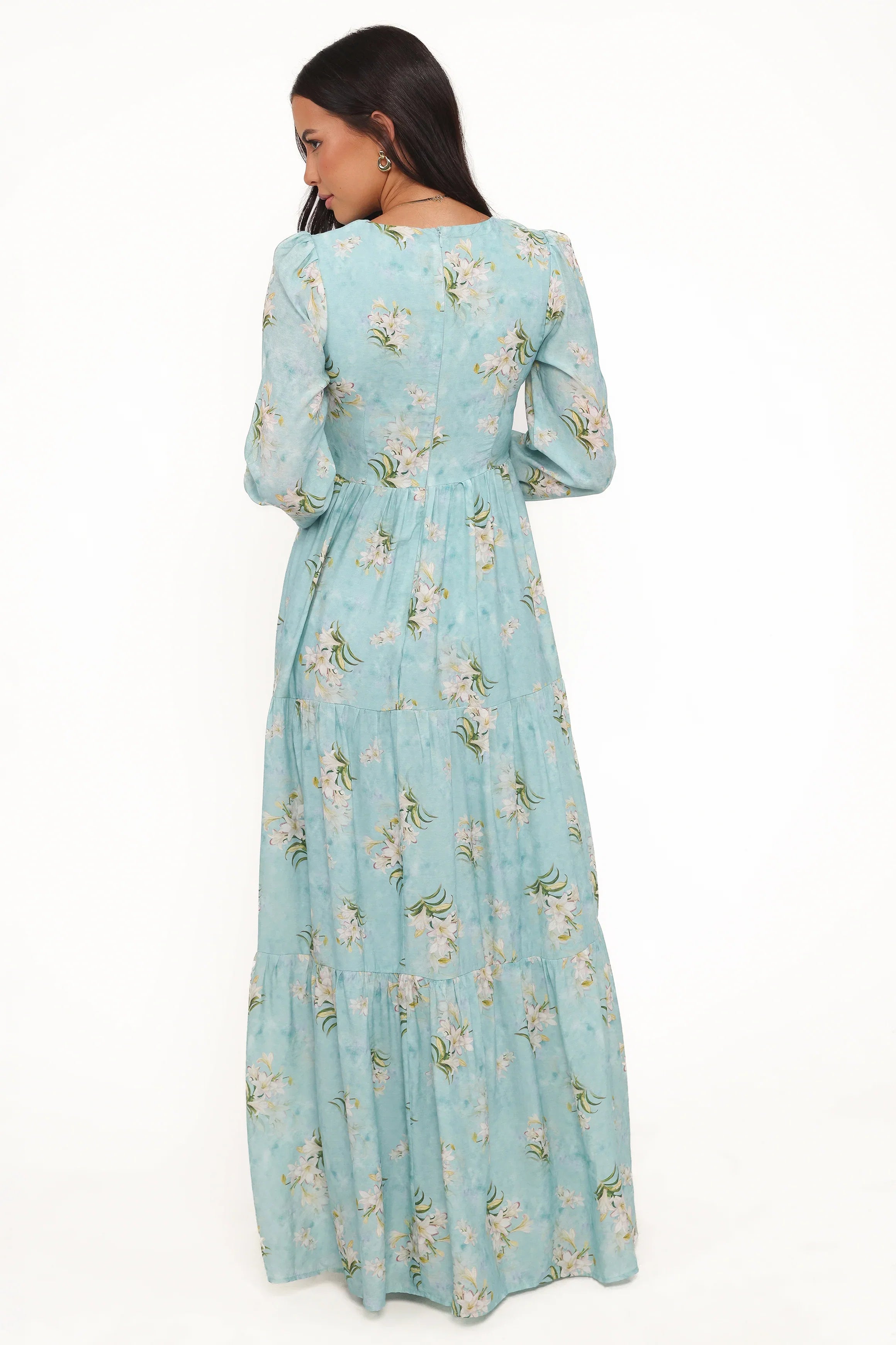 Bernice Maxi Dress Blue Floral