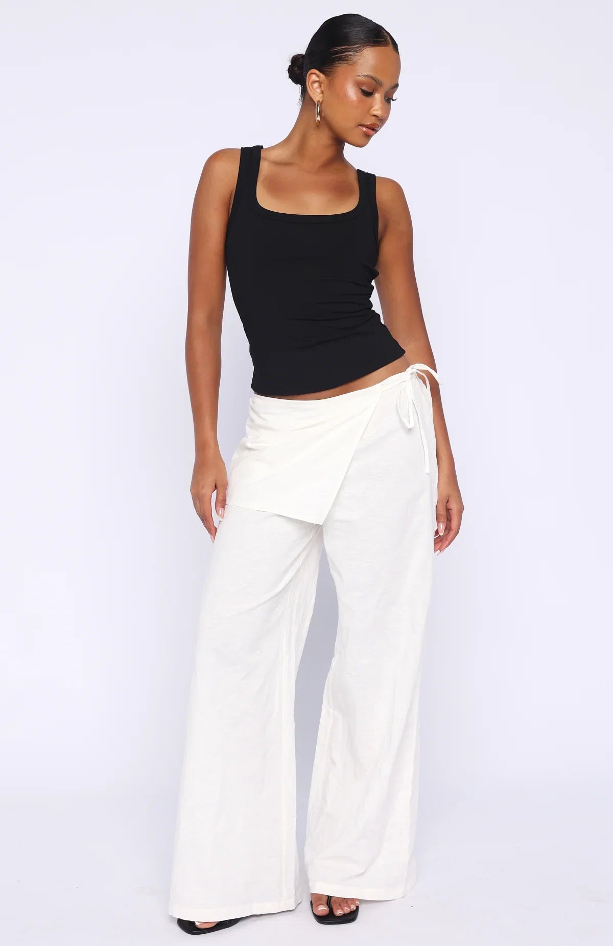 Off Beat Pants Off White