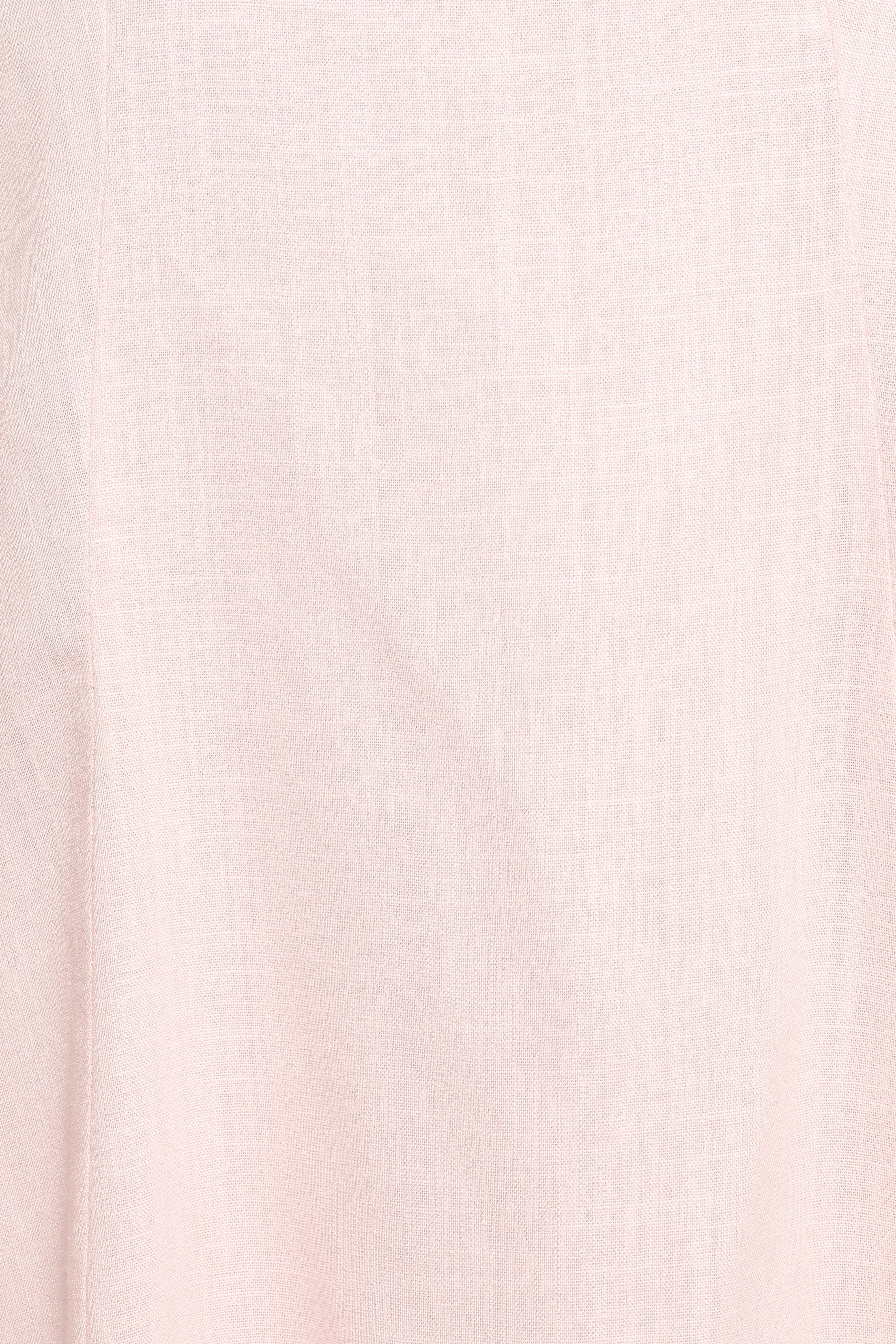 Bethany Strapless Midi Dress Rosewater