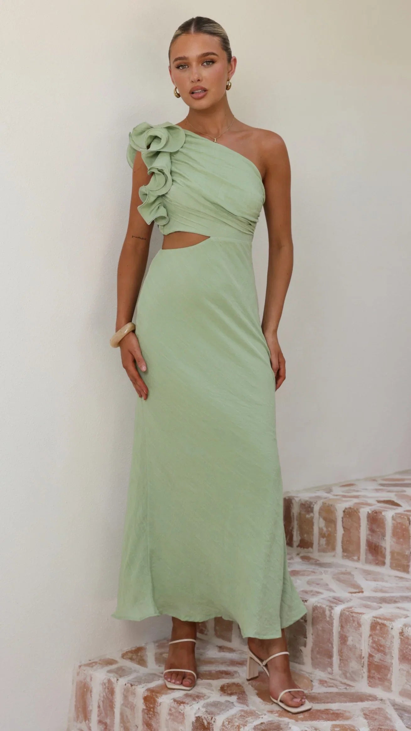 Amina Maxi Dress Sage
