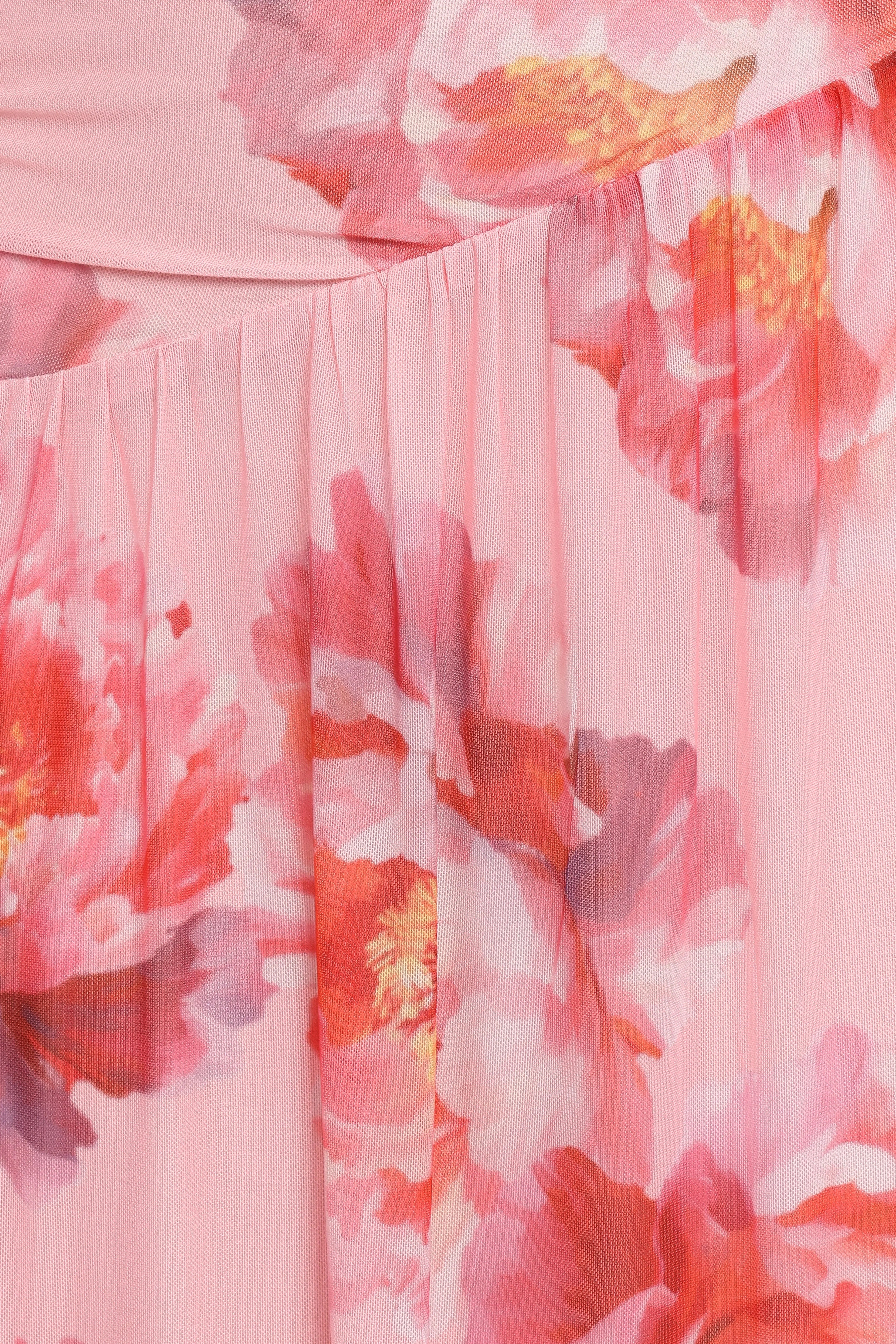 Calypso Maxi Dress Pink Peony