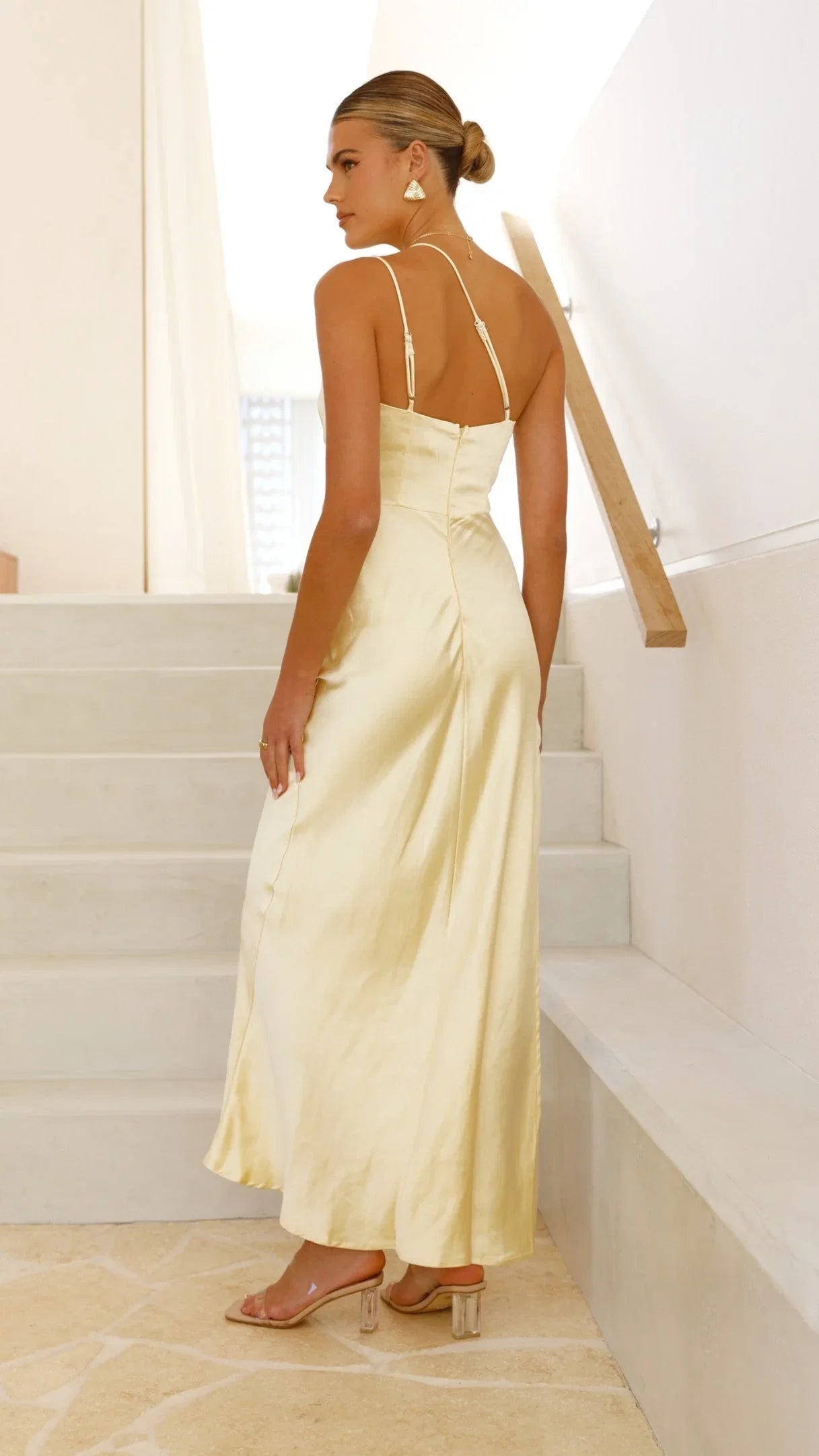 Jenna Maxi Dress Yellow
