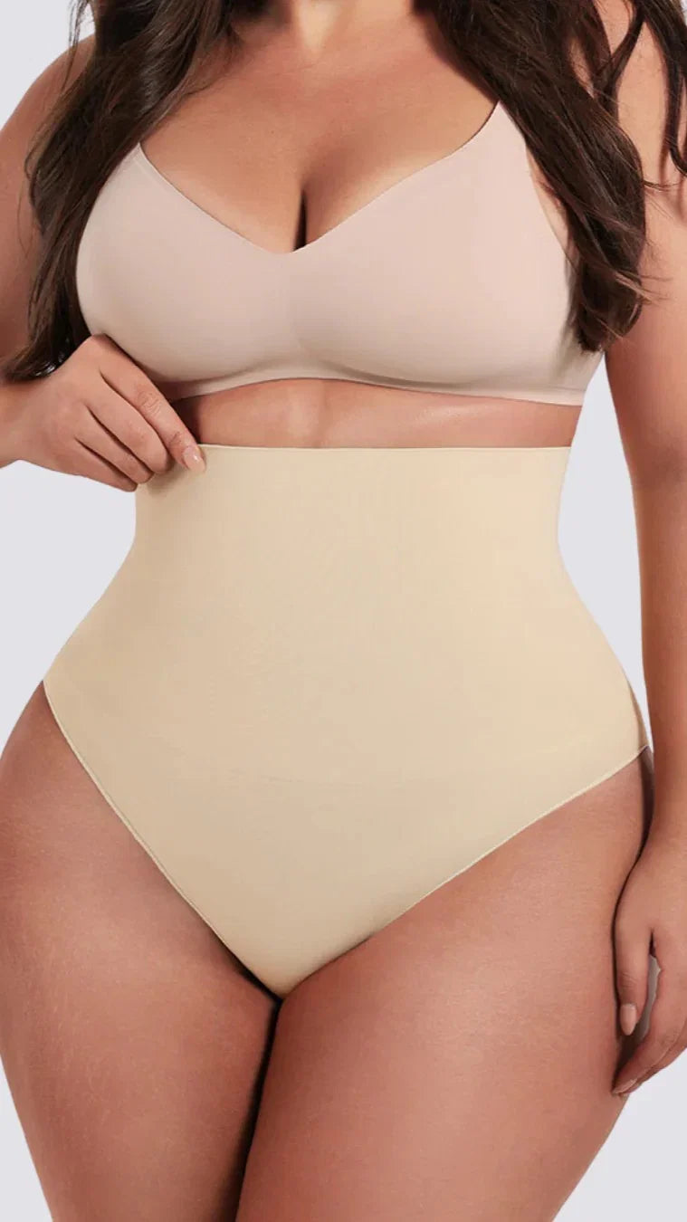 BZEZ Mid Fit Control Brief Bare