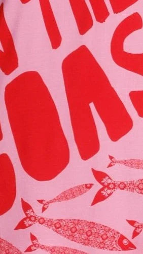 Kanya Pants Pink Red Tide