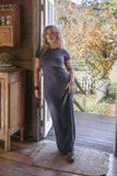 Lowell Knit Maxi Dress Navy