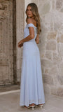 Malayah Maxi Dress Blue