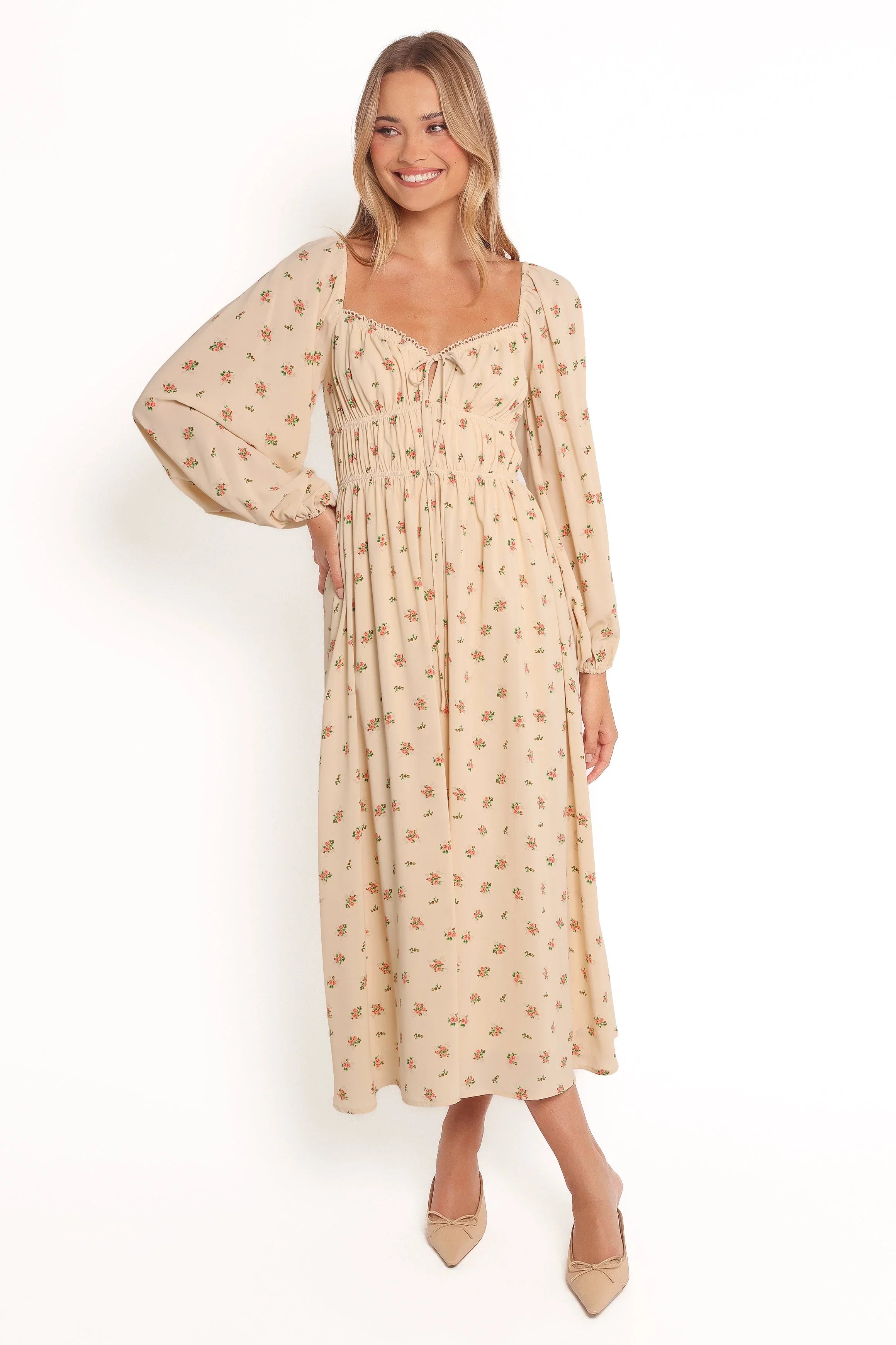 Maureen Maxi Dress Rosebud Floral