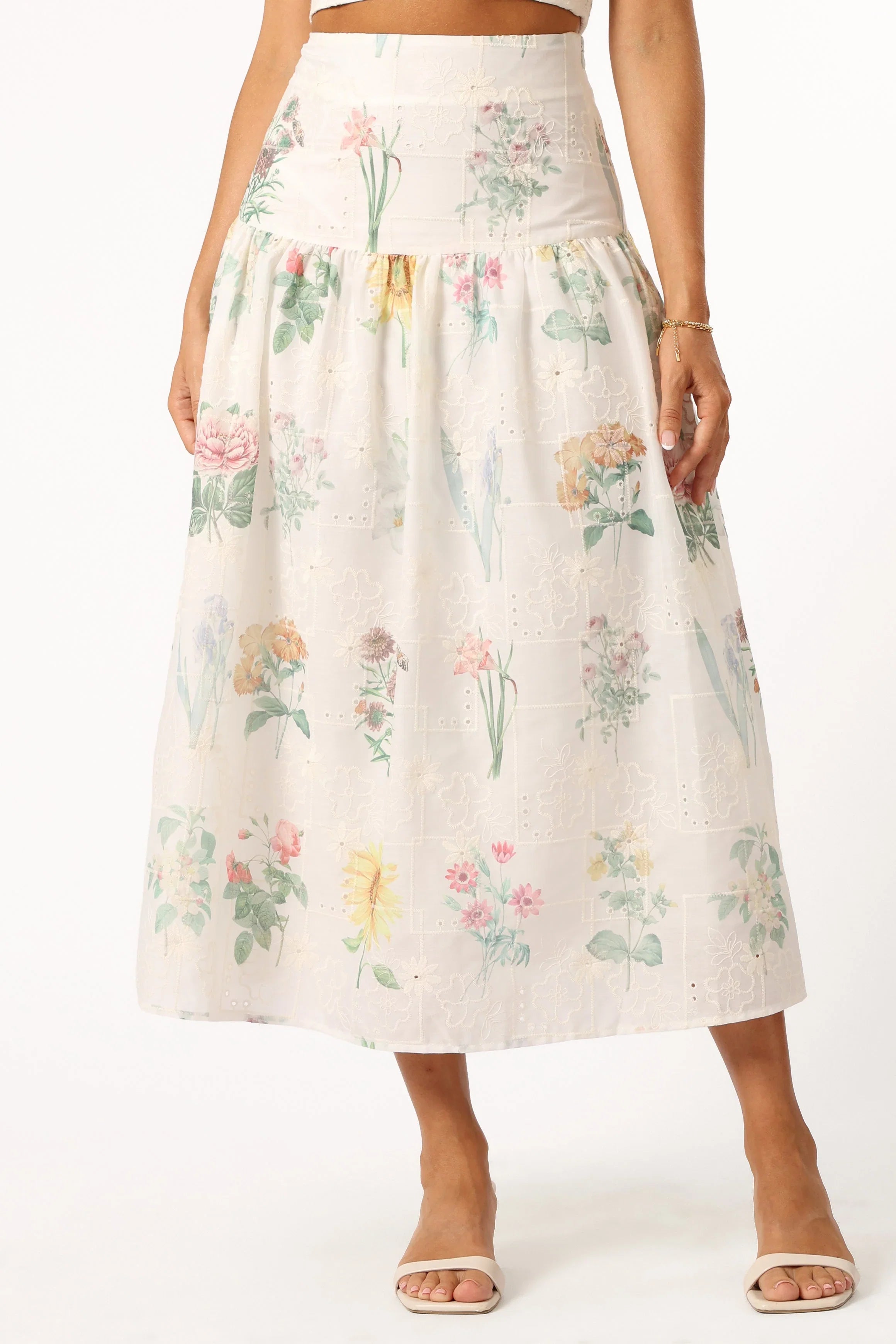 Kara Two Piece Set White Floral