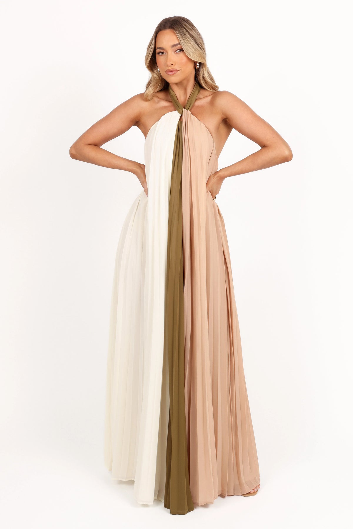 Reanna Maxi Dress Olive Multi