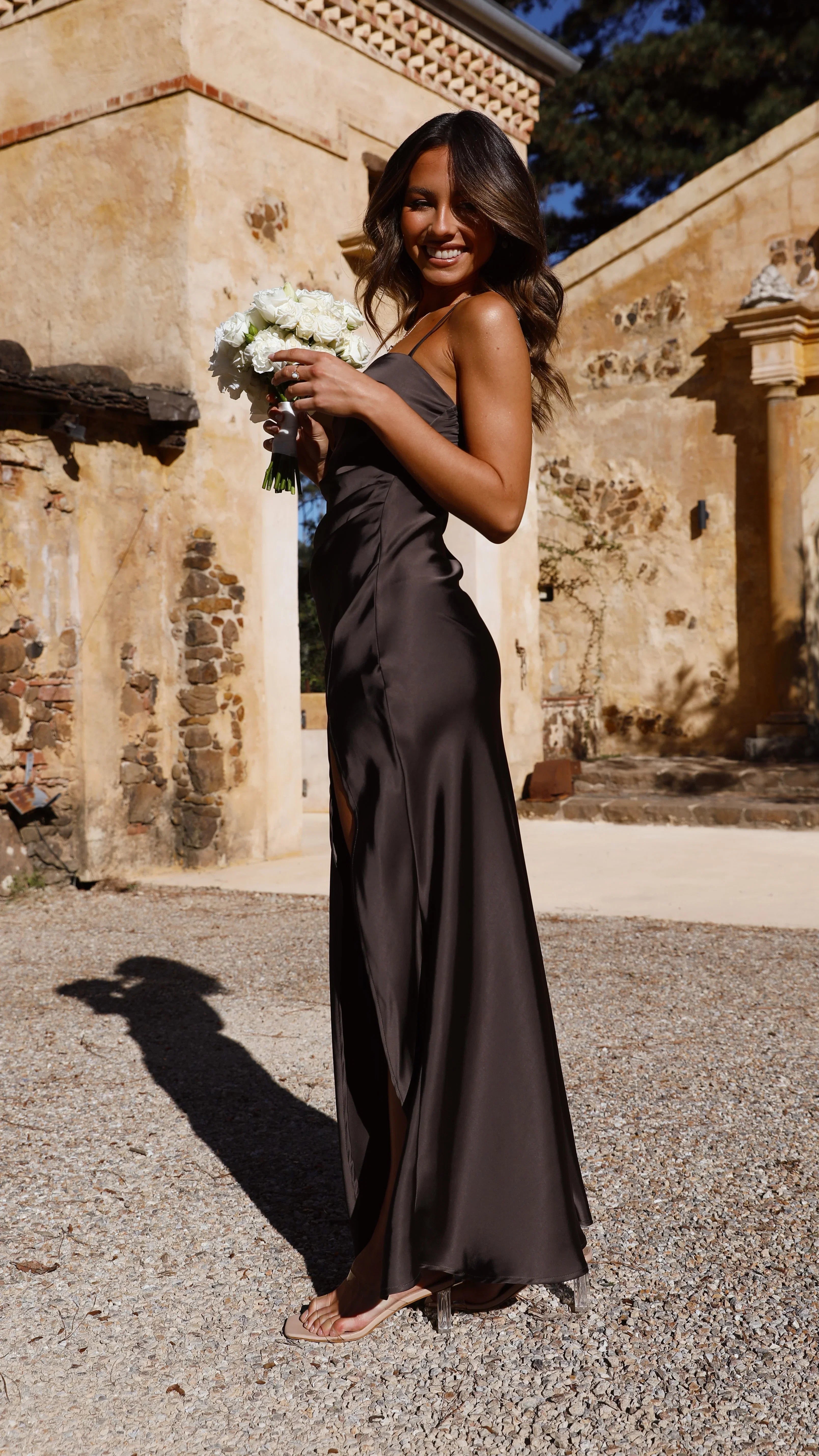 Ilana Maxi Dress Espresso