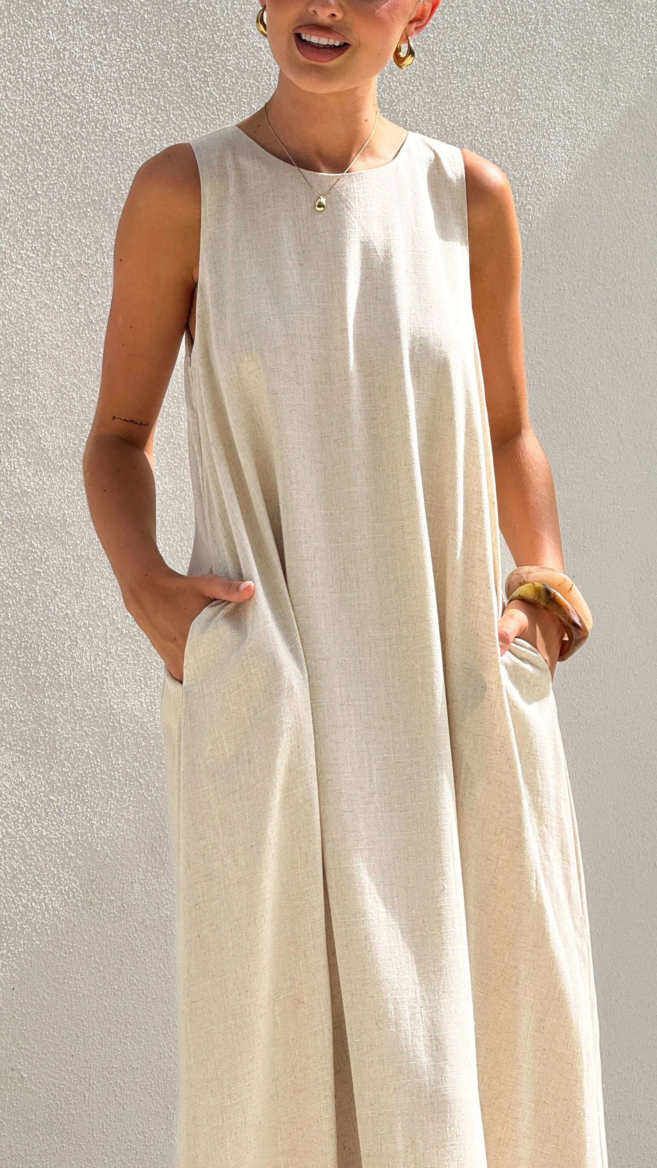 Mylah Maxi Dress Natural