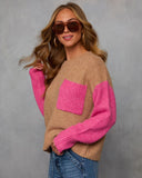 Merry Muse Contrast Sweater