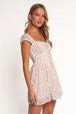 Sabella Mini Dress Blush Azalea