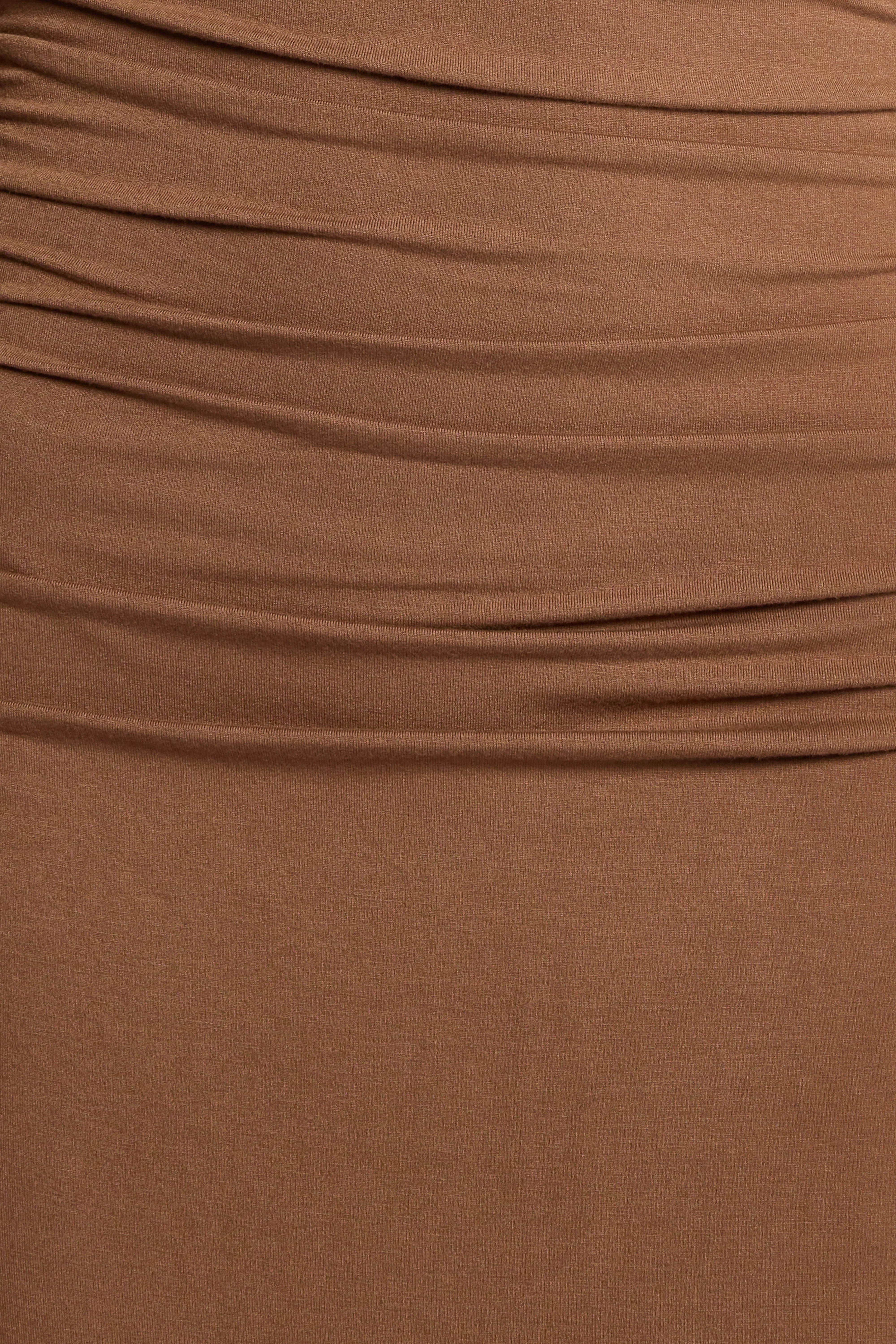 Nelson Long Sleeve Maxi Dress Mocha