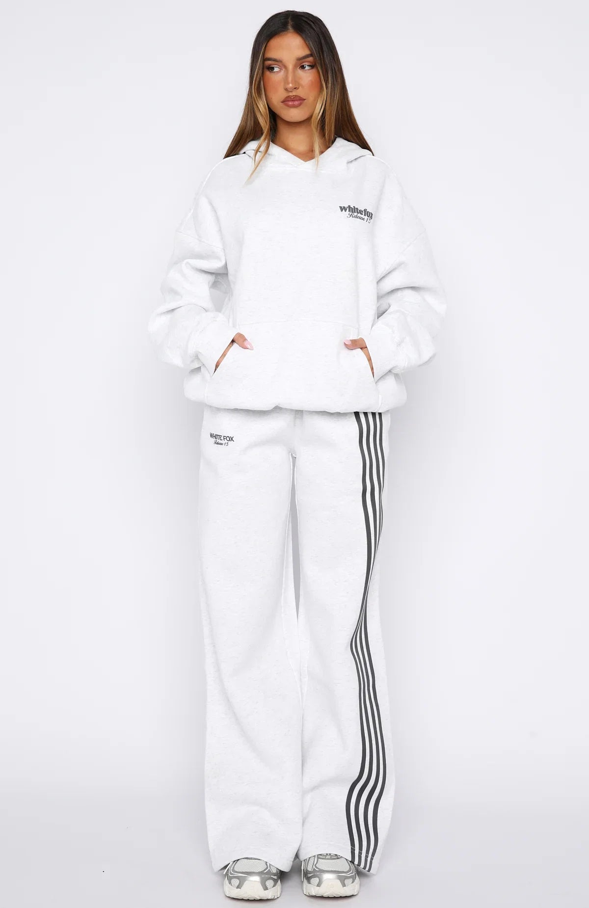 Release 15 Kiana Oversized Hoodie Grey Marle