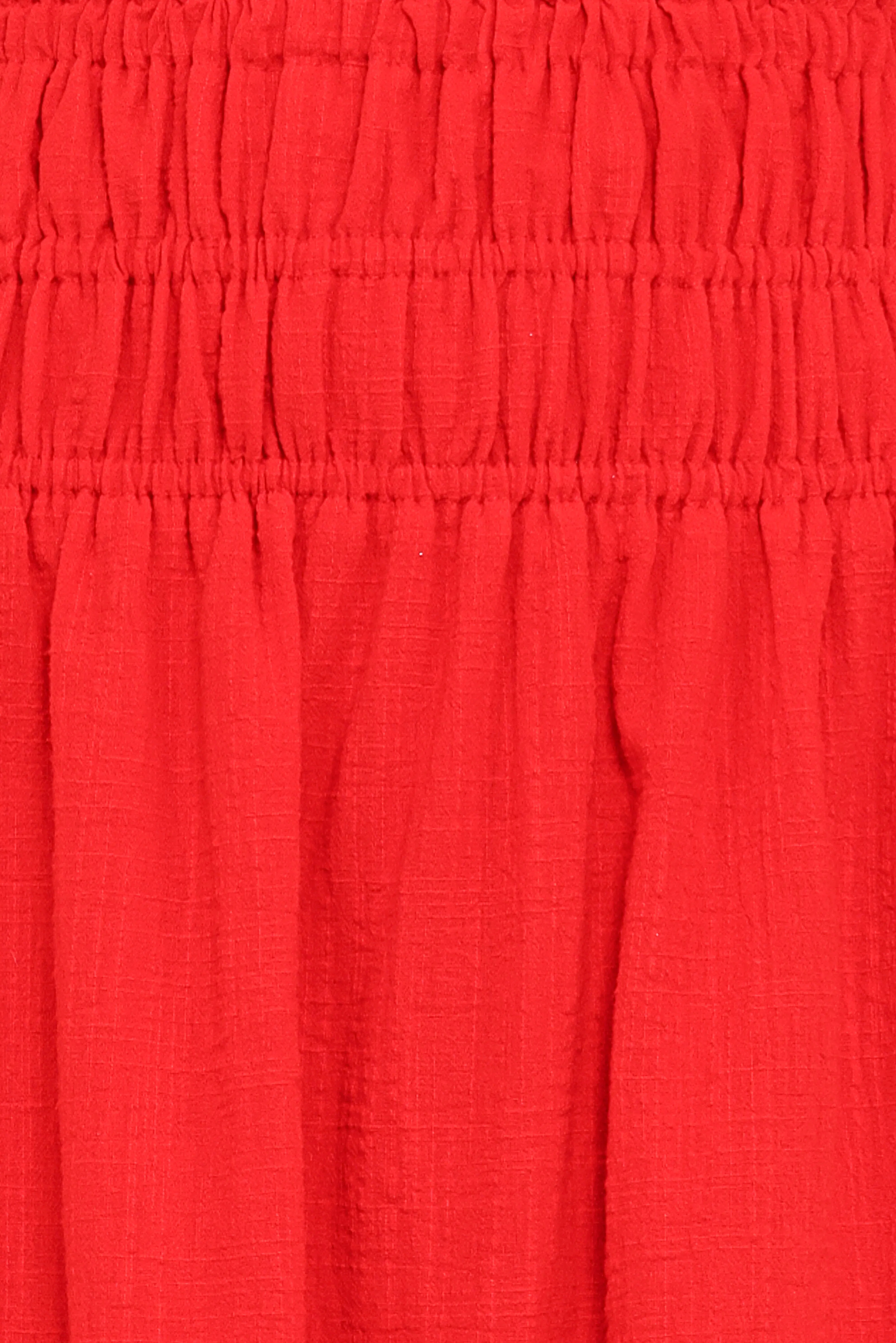 Mattea Maxi Skirt Red