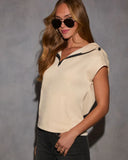 Serena Half Zip Hooded Sweatshirt