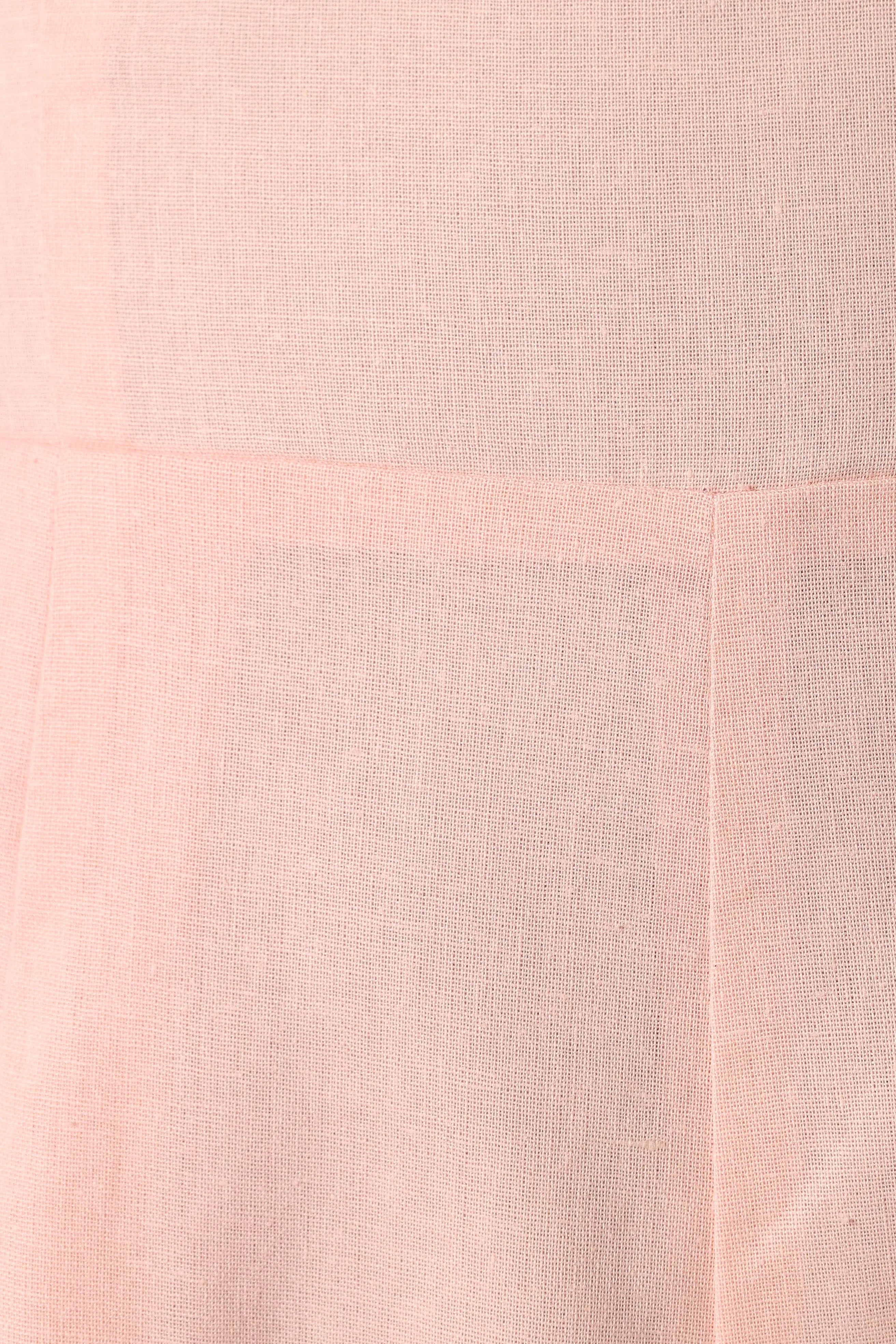 Jodie Strapless Jumpsuit Pale Pink