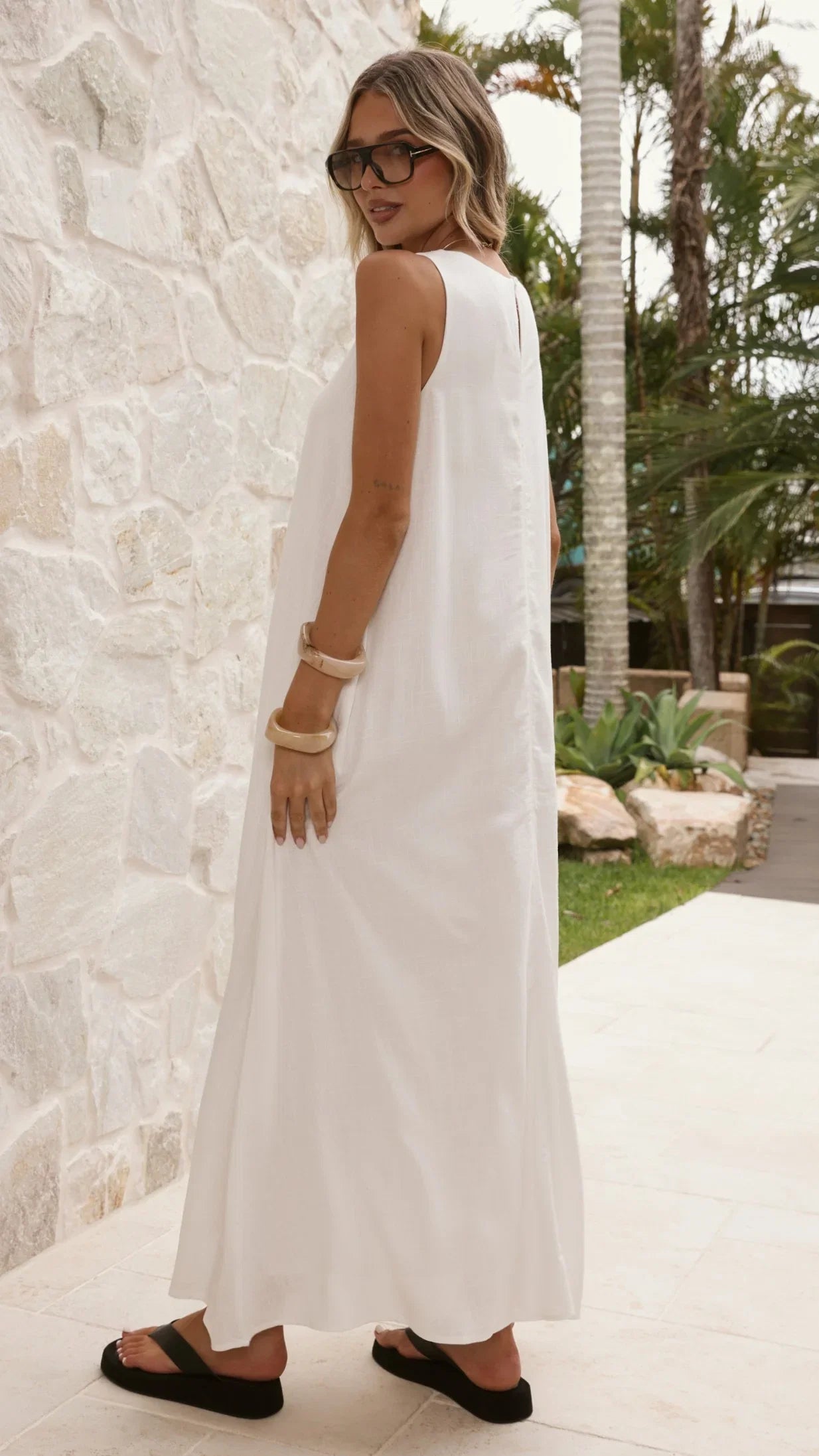 Mylah Maxi Dress White