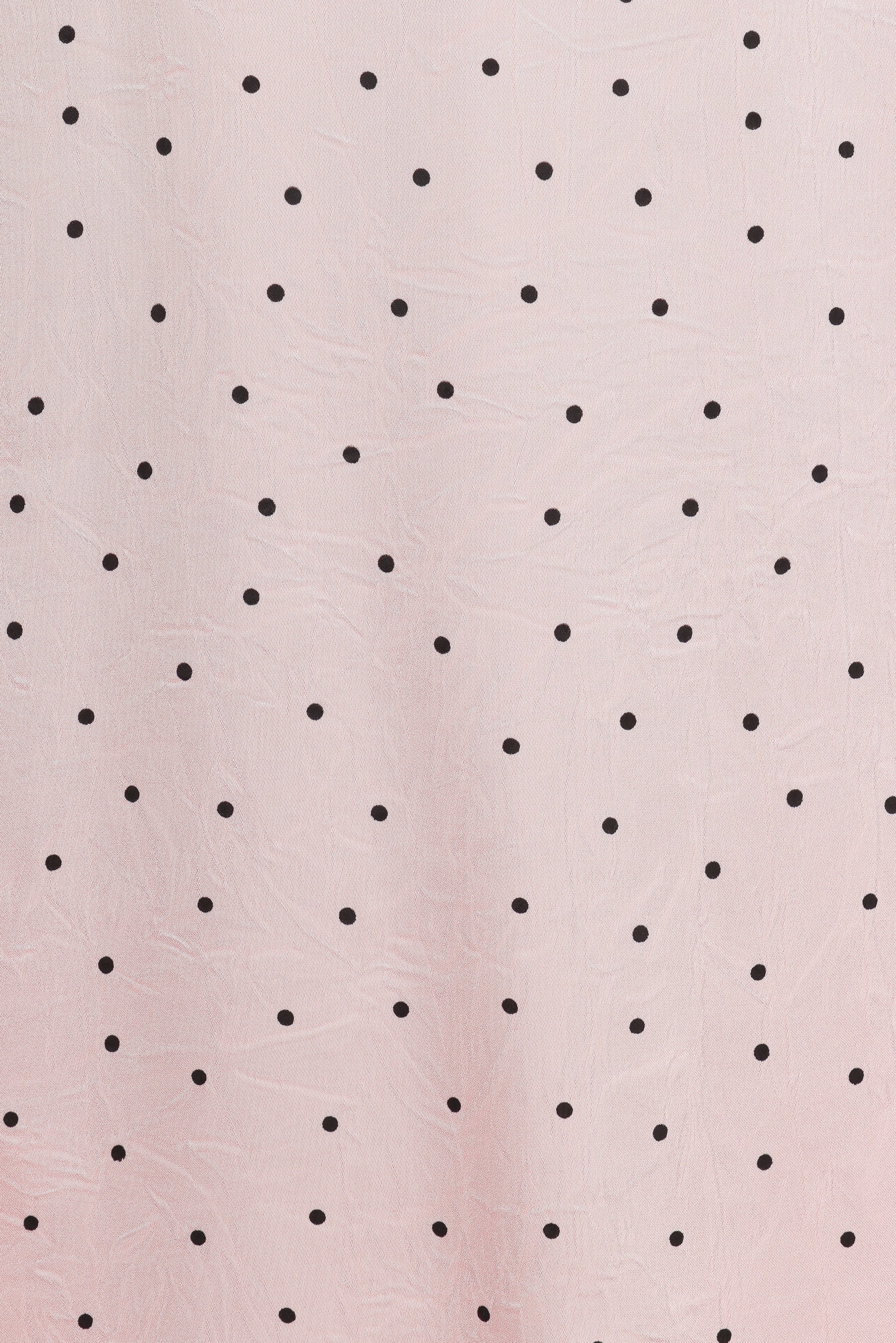 Gabrielle Mini Dress Pink Polka Dot