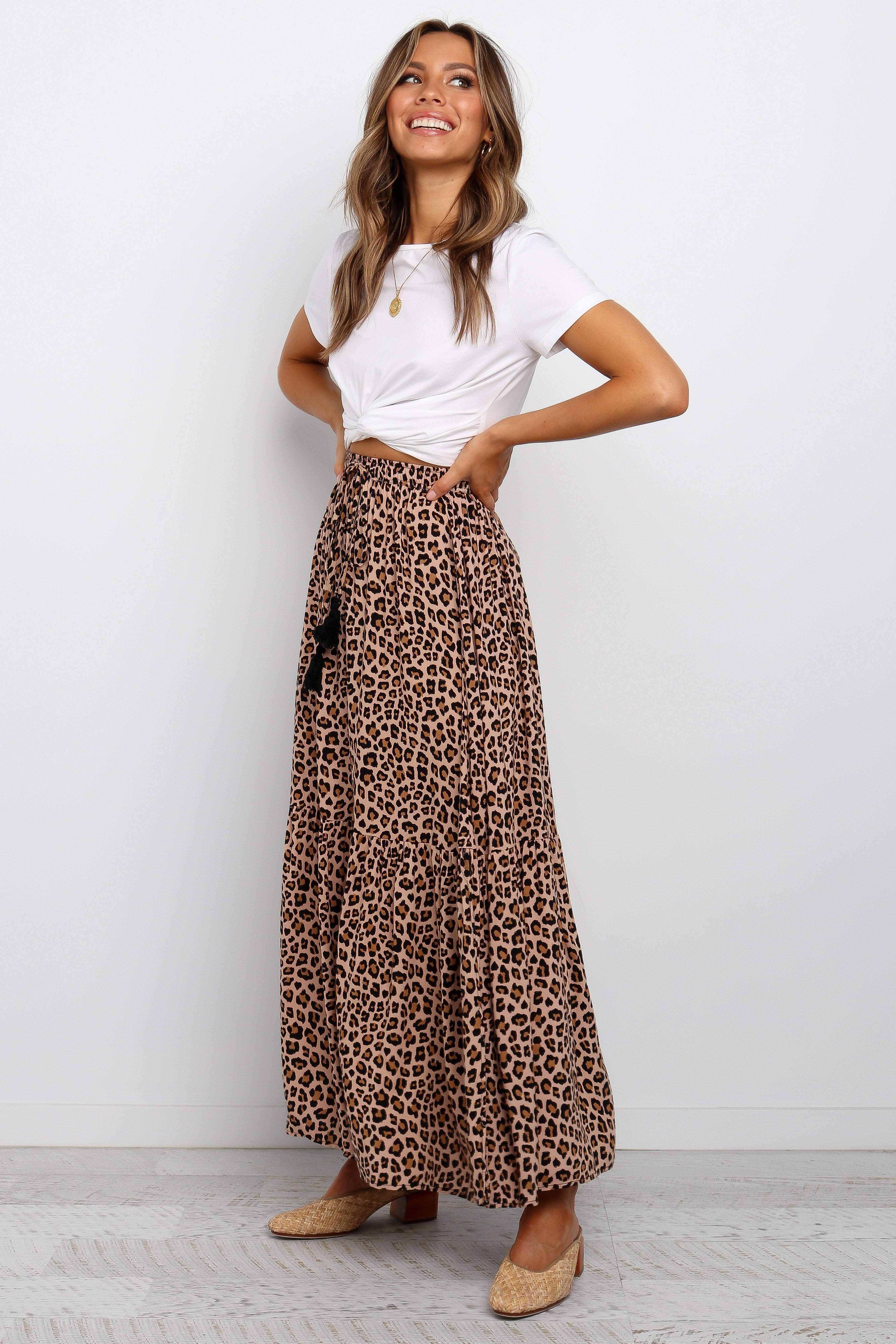 Lauriel Skirt Tan