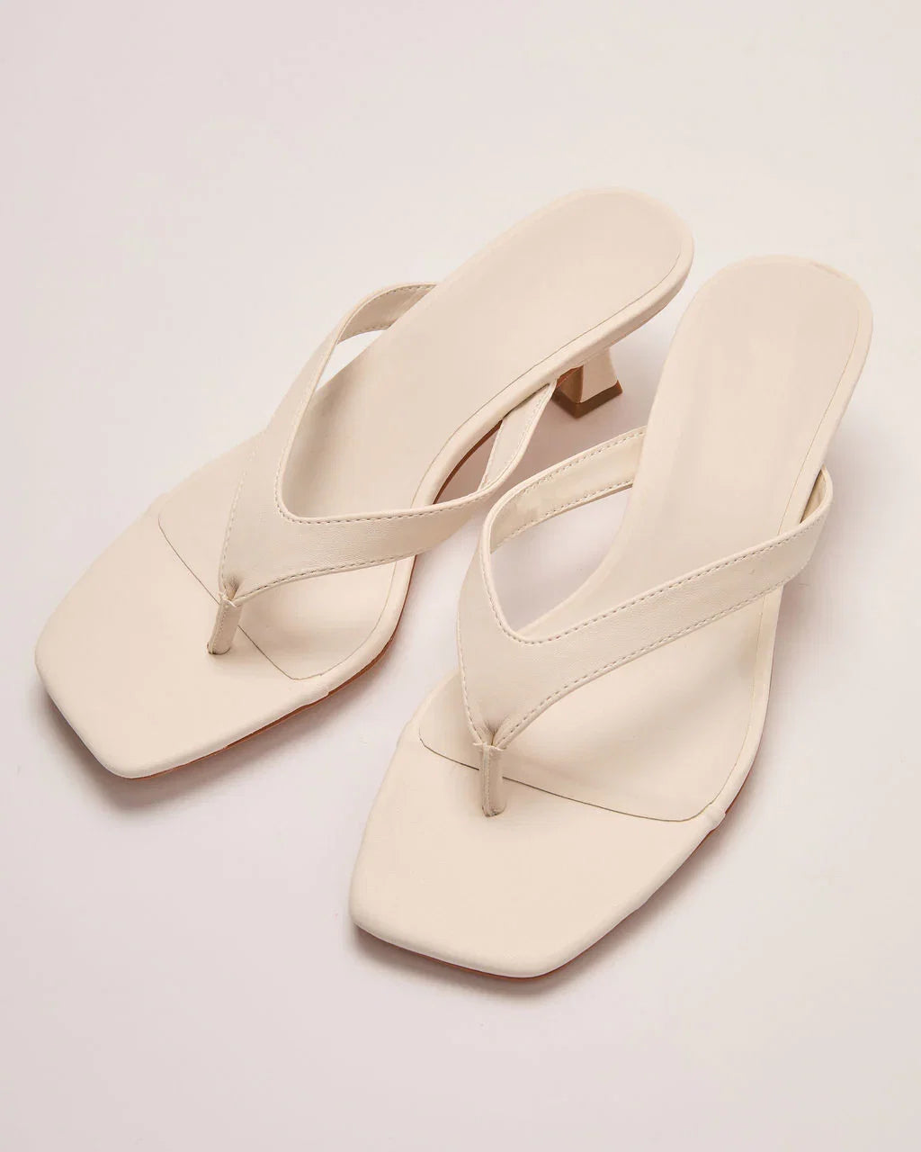 Nerina Thong Kitten Heel Sandals