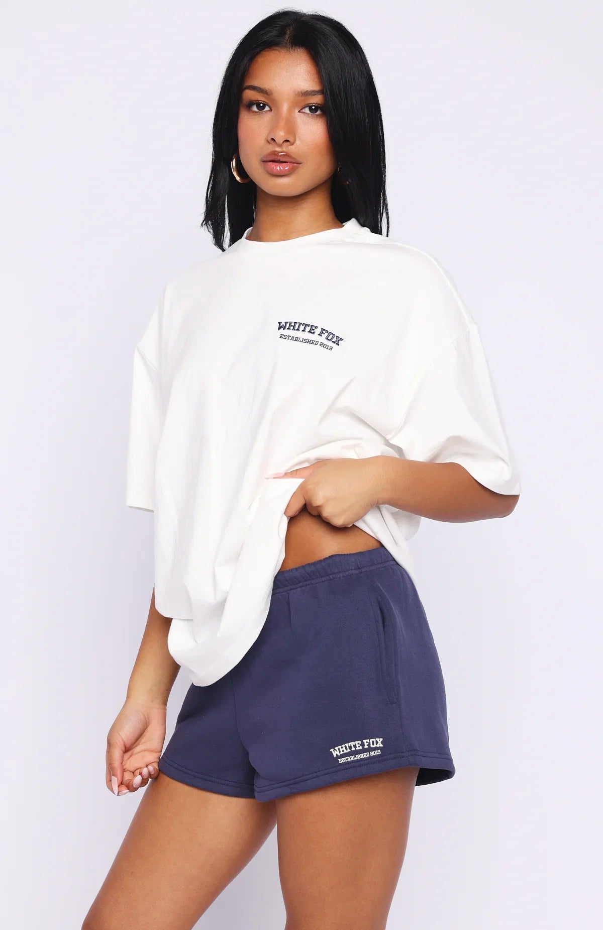 Cant Miss It Oversized Tee White