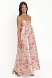 Yasmine Maxi Dress Pink Floral